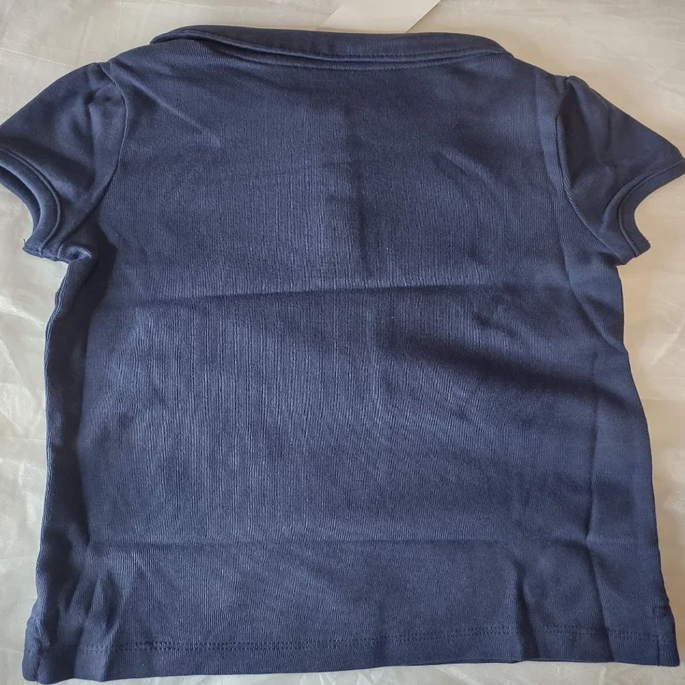 NWT Gymboree Girls Short Sleeve Uniform Polo Shirt Top